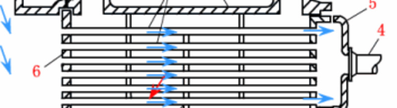 单程列管式换热器.gif