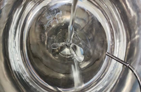 调浆罐内部